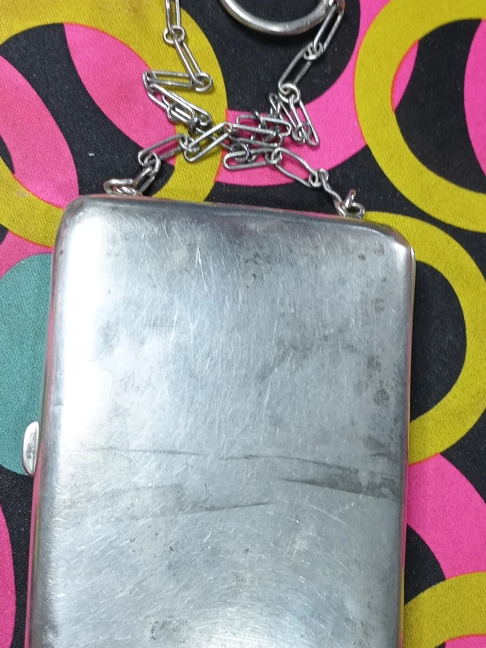Vintage.925 Sterling Silver Dance Purse